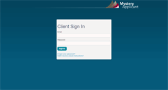 Desktop Screenshot of mysteryapplicant.net